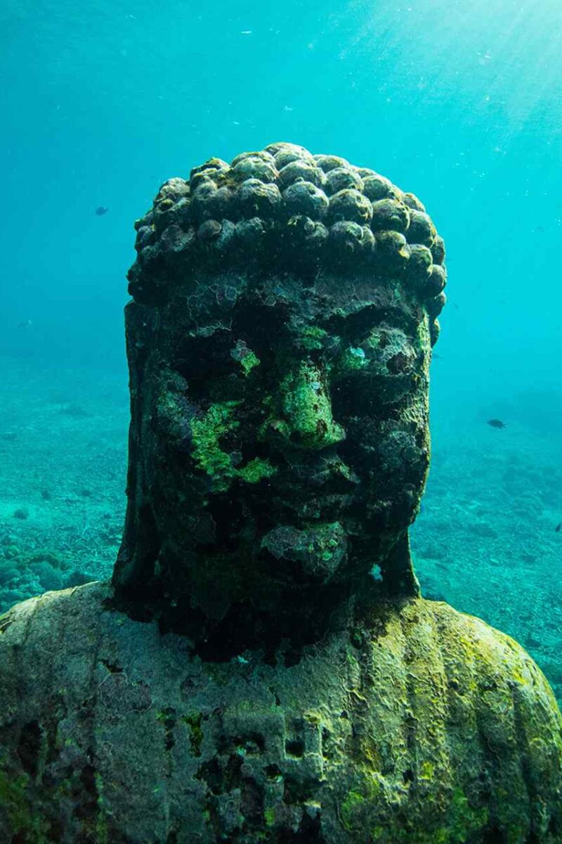Underwater Hindu Temple in Bali